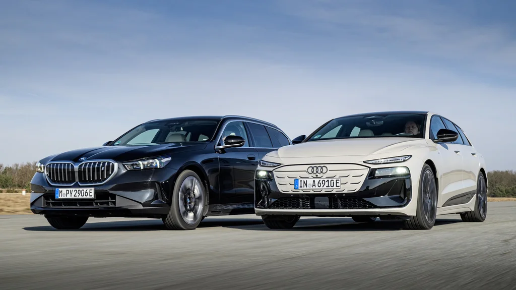 Audi A6 Avant e-tron vs BMW i5 Touring