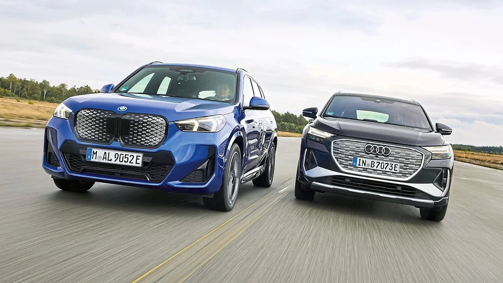 Audi Q4 e-tron vs BMW iX1: Innovativ duel