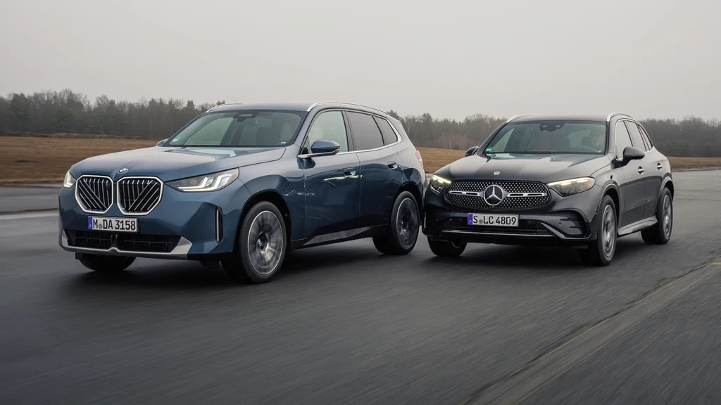 BMW X3 og Mercedes GLC: Hvilken vinner?
