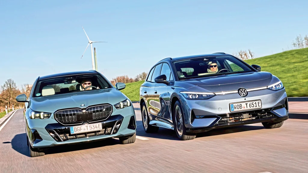 BMW i5 vs VW ID.7: Elbil Duel