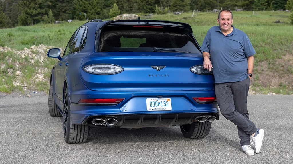 Bentayga Speed: Kørsel med V8 Råstyrke