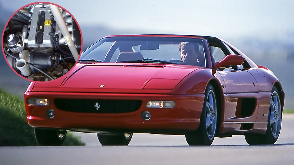 Ferrari F355 GTS med Opel-motor