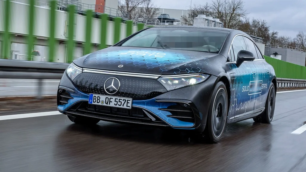 Mercedes tester faststoffbatteri med 1000 km rekkevidde