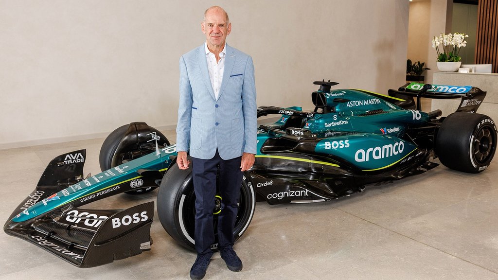 Adrian Newey Aston Martinin tiimissä