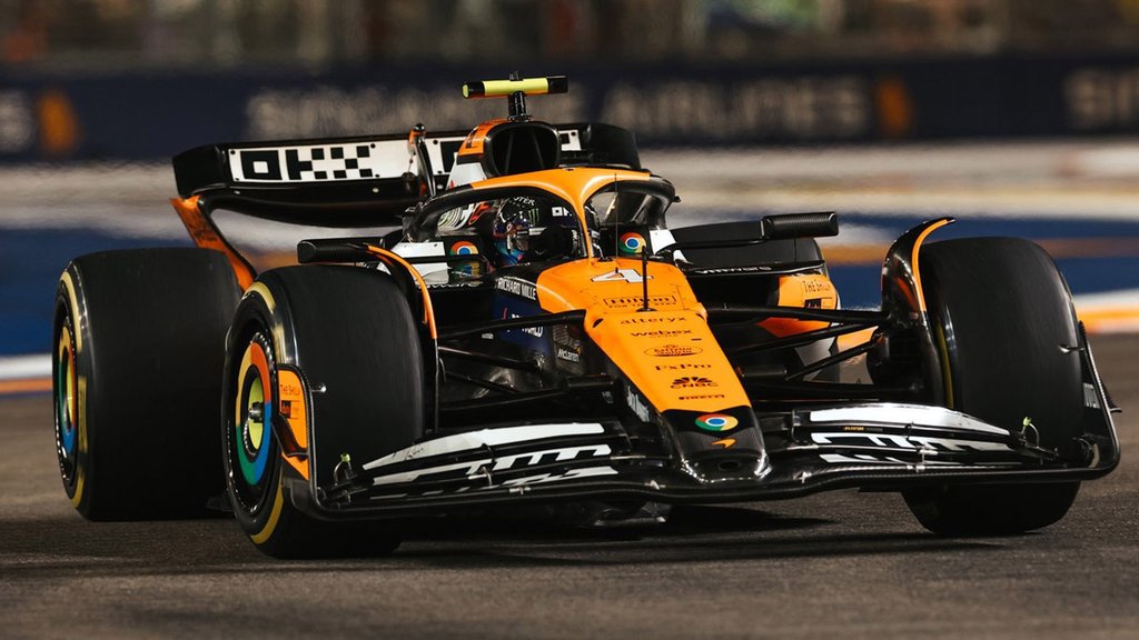 Lando Norris voitti Singaporen GP:n
