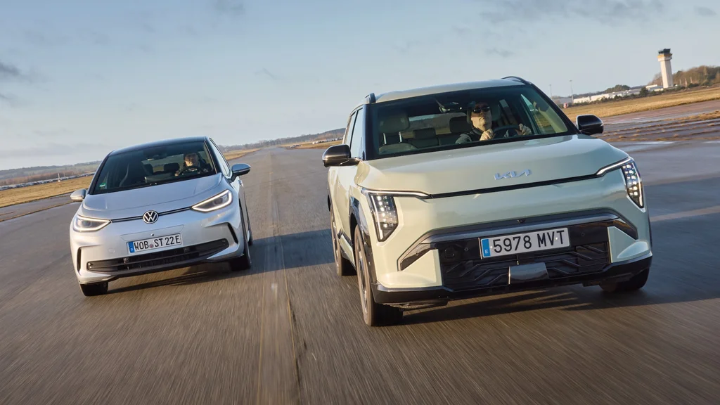 Kia EV3 vs. VW ID.3: Hvilken er best?