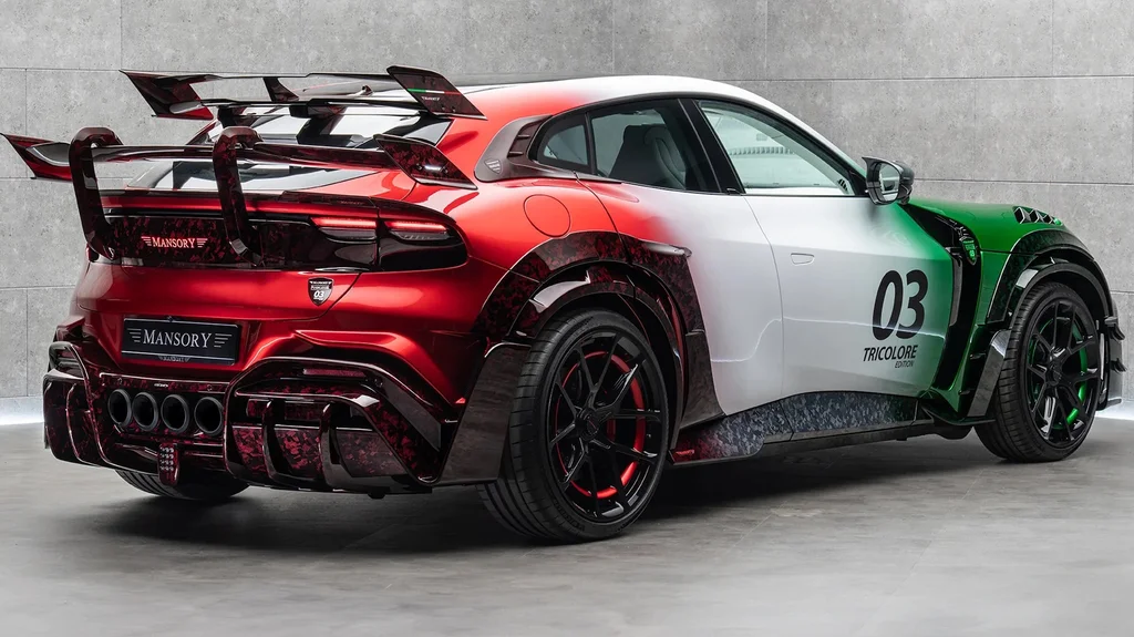Mansory Pugnator Tricolore - Ekstrem Ferrari