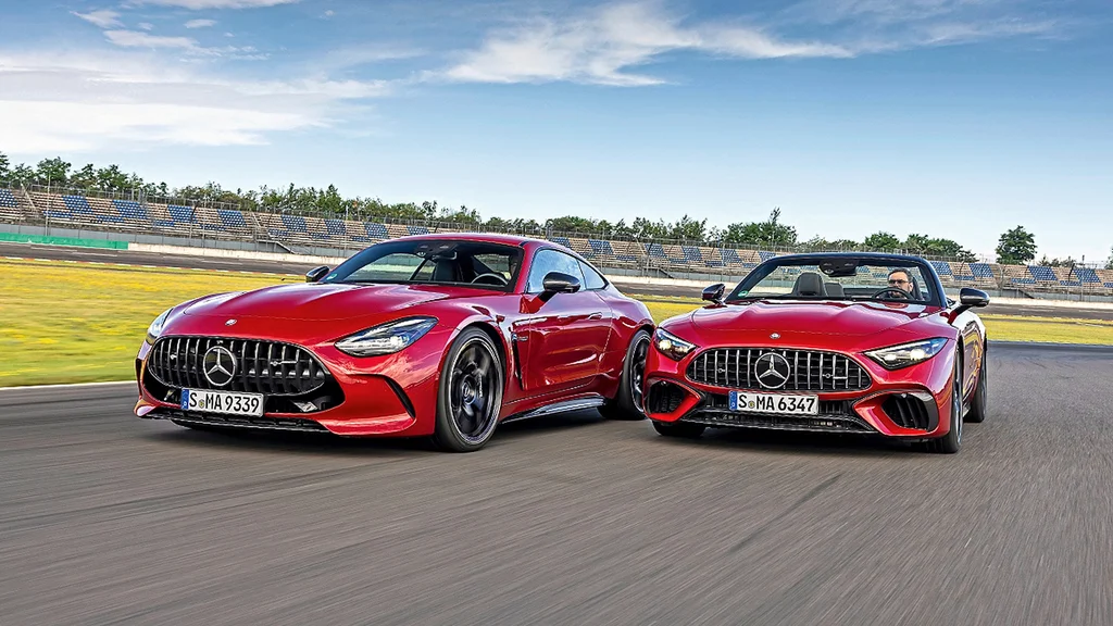 Jämförelse mellan Mercedes-AMG GT 63 och SL 63
