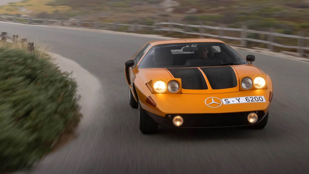Mercedes C 111-II Wankel: En klassisk provkörning