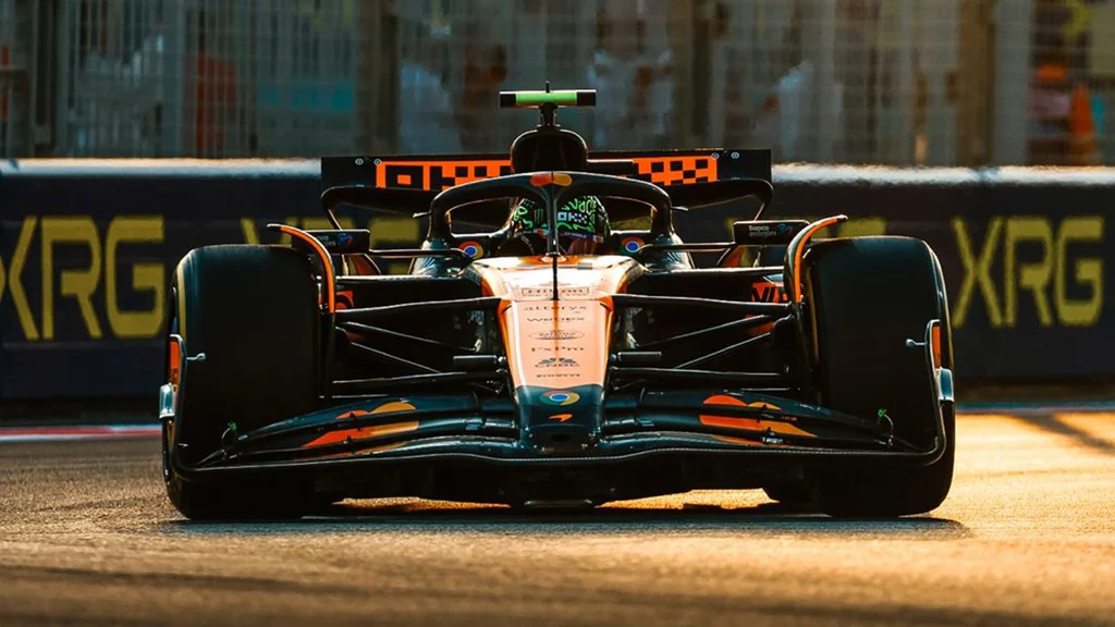 Norris vinder i Abu Dhabi - McLarens triumf
