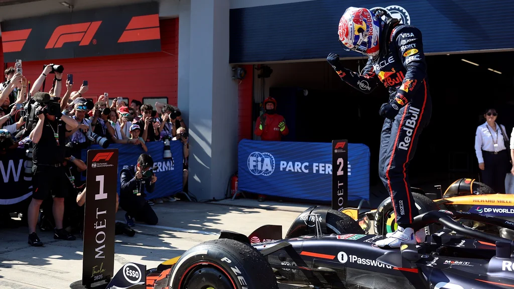 Verstappen voittaa Imolassa 2025