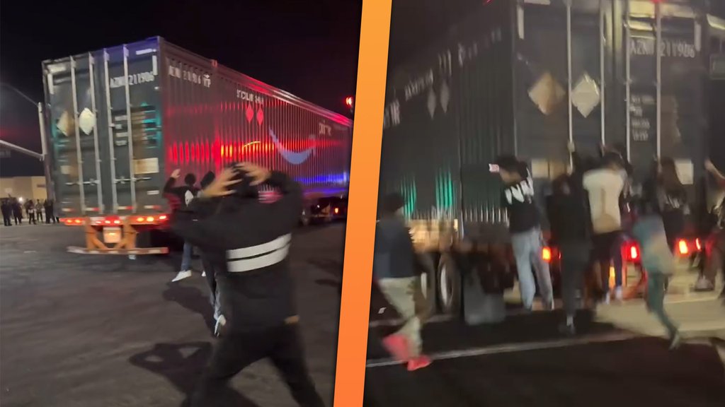 Řidič Amazonu propuštěn po pouličním převratu