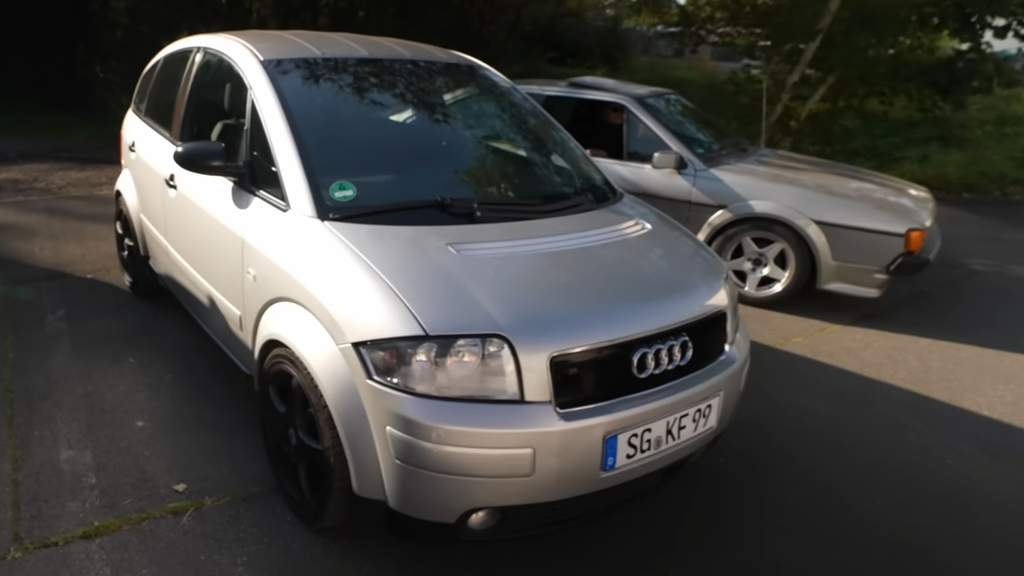 Audi A2 na Nürburgringu: Nowa definicja prędkości