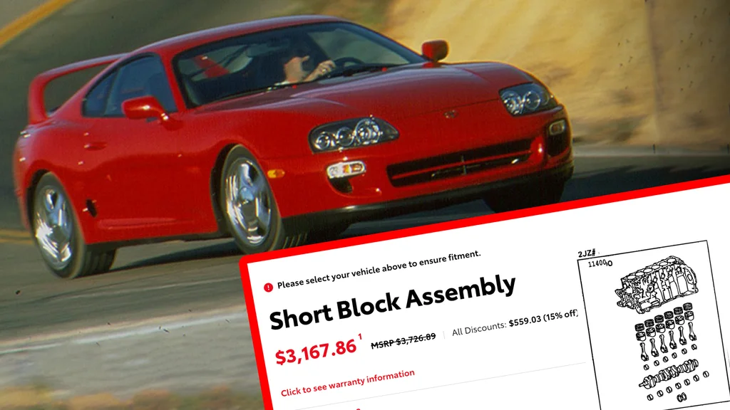 Zľavy na motor Toyota 2JZ na Black Friday
