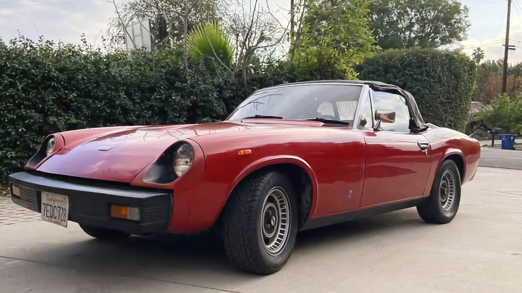 Jensen Healey z roku 1975 za 7 900 dolarů