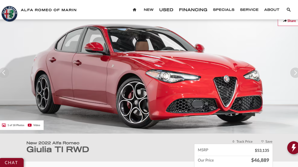 Problemy z dostępnością samochodów Alfa Romeo