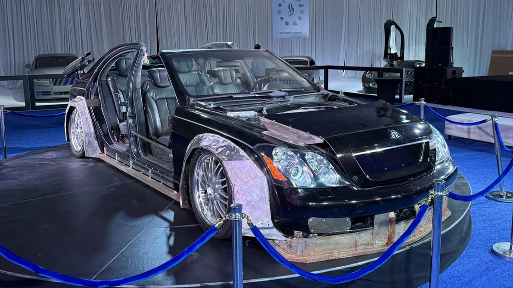 Zobacz Maybacha z "Otis" na LA Auto Show