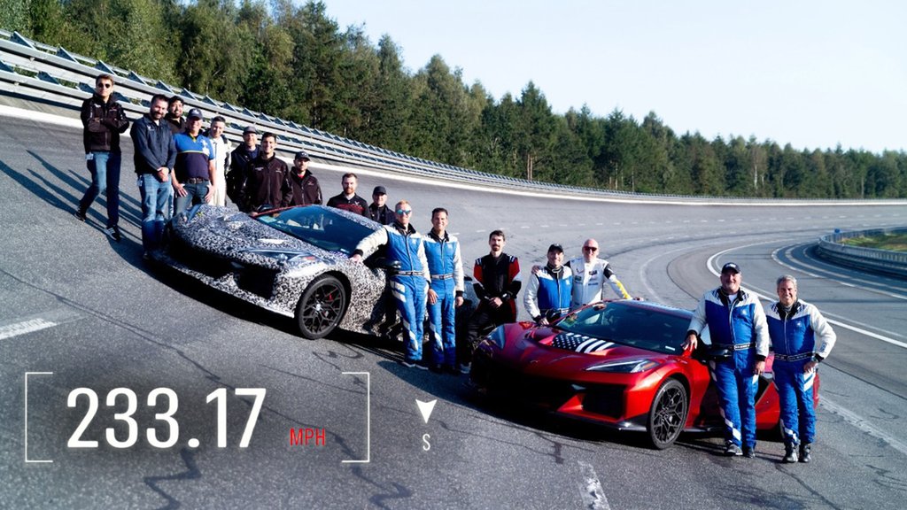 Chevy Corvette ZR1 osiągnął 233 mph!