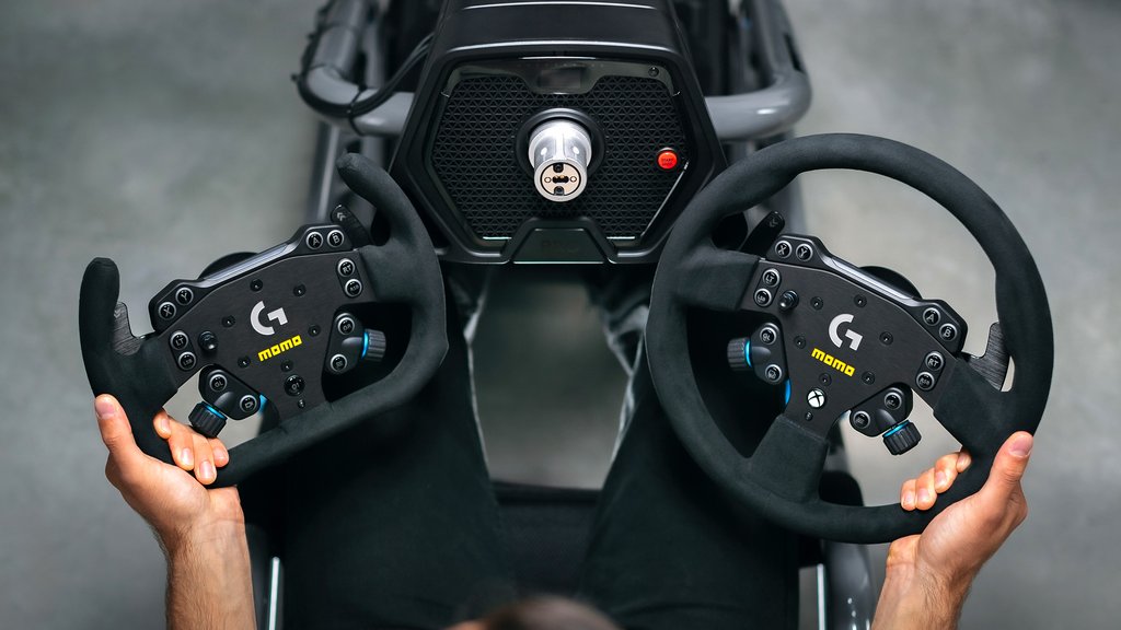 Nové volantom a zaraďovače Logitech 2024