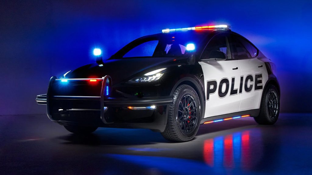Problémy Tesly jako policejních vozidel