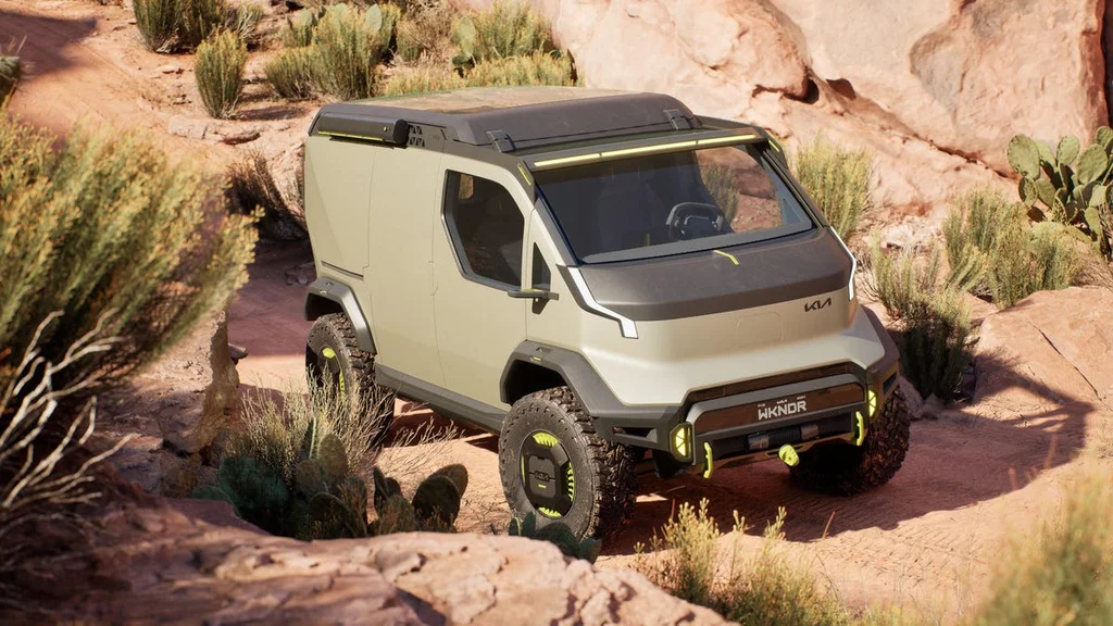 Kia představuje elektrický van pro dobrodružství