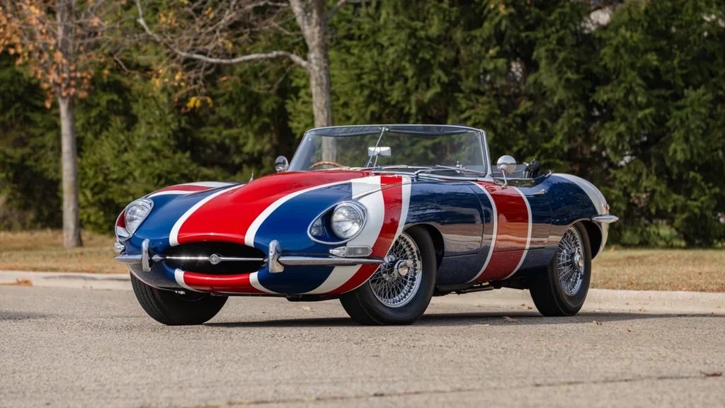 Unikalny Jaguar XK-E z Austin Powers na aukcji
