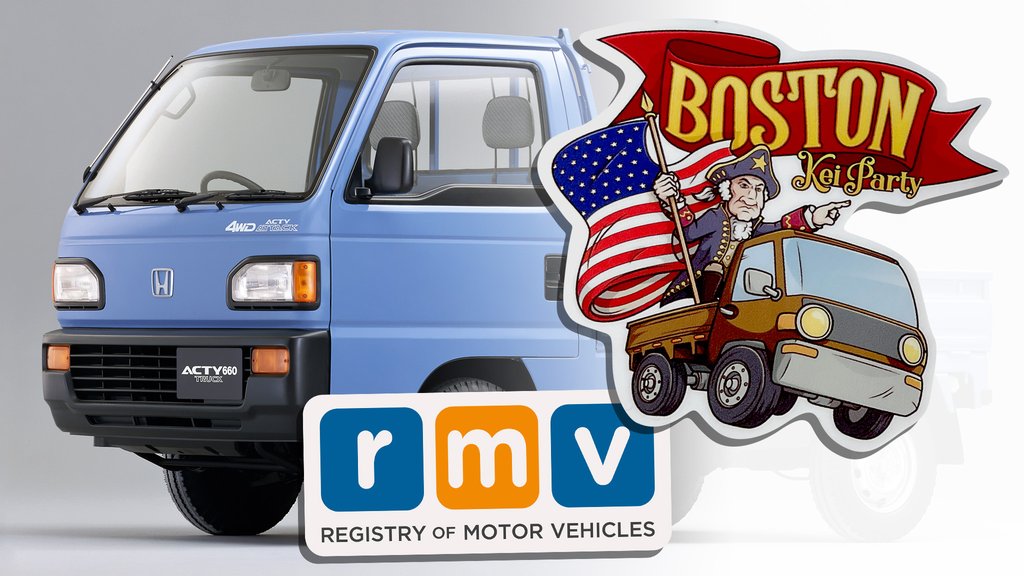 Massachusetts znovu registruje kei vozidlá