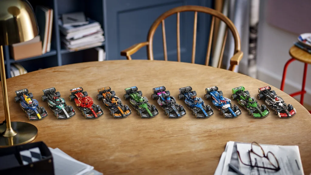 Nové Lego F1 sady za dostupných 27 dolárov