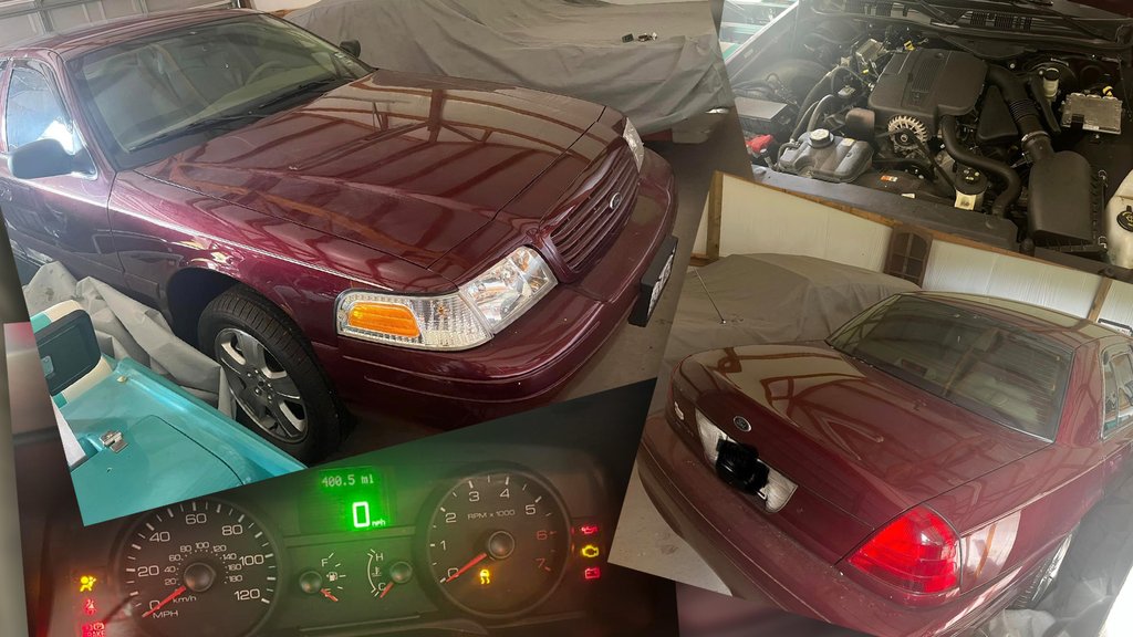 Jedinečný Ford Crown Victoria s 426 míľami na predaj