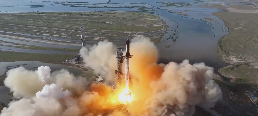 Úspěšný šestý test Starship od SpaceX