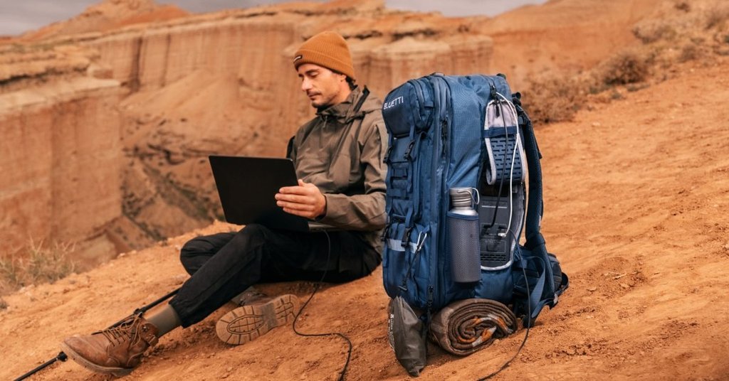 BLUETTI Handsfree Sırt Çantası ile Güç Her Yerde