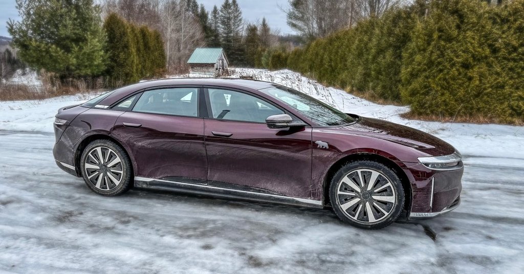 Lucid Air Kış Testinde Performans Gösterdi