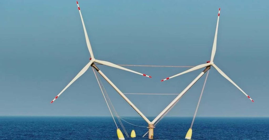 Yüzer Rüzgar Platformu OceanX Faaliyete Geçti