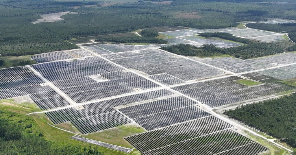 Florida'da 12 Şehre Temiz Enerji Sağlayan Güneş Tarlası