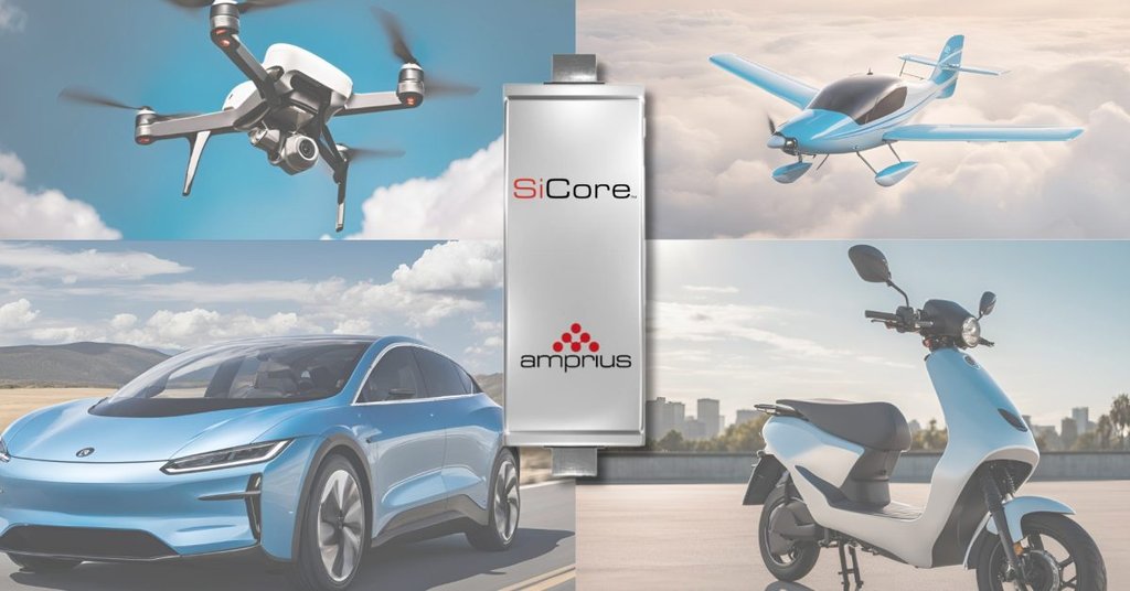 Amprius, Elektrikli Araçlar İçin Yeni SiCore Hücreyi Tanıttı