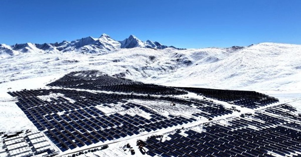 Tibet'te Dünyanın En Yüksek Güneş Enerjisi Projesi