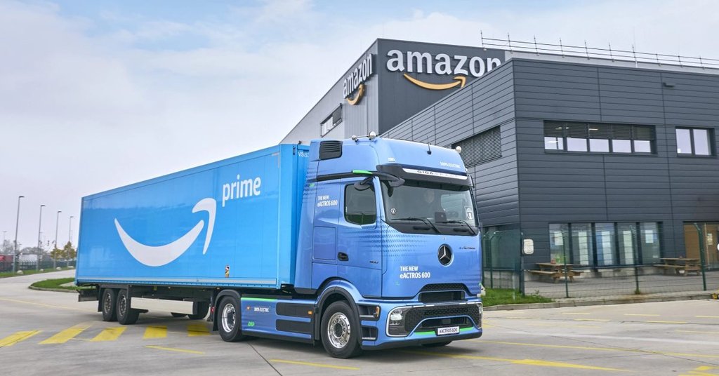 Amazon'un Elektrikli Tır Siparişi