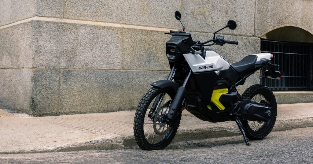 Can-Am'ın İlk Elektrikli Motosikleti Üretimde