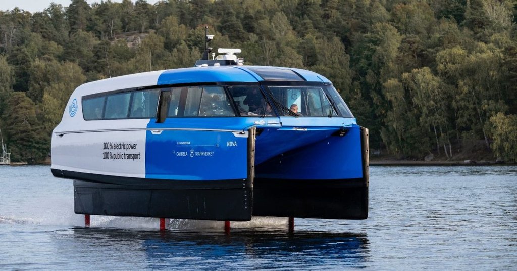 Elektrikli Hidrofoil Feribot Operasyonları Başladı