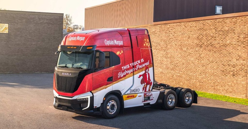 DHL ve Diageo'dan Hidrojenli Kamyon İnisiyatifi