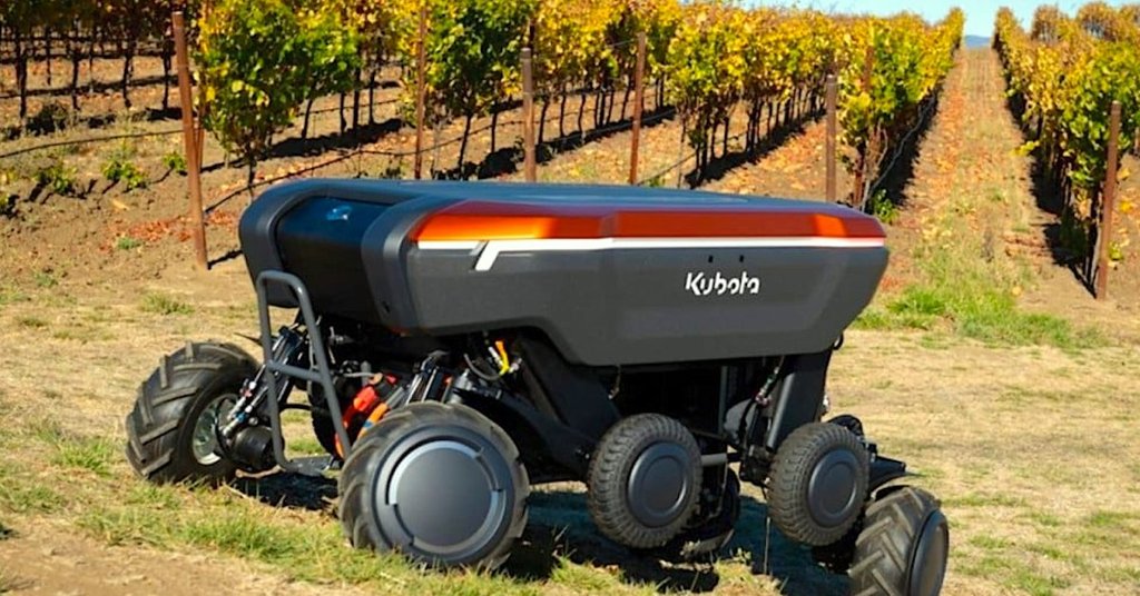Yeni Kubota KATR Tarım Robotu Ödül Kazandı