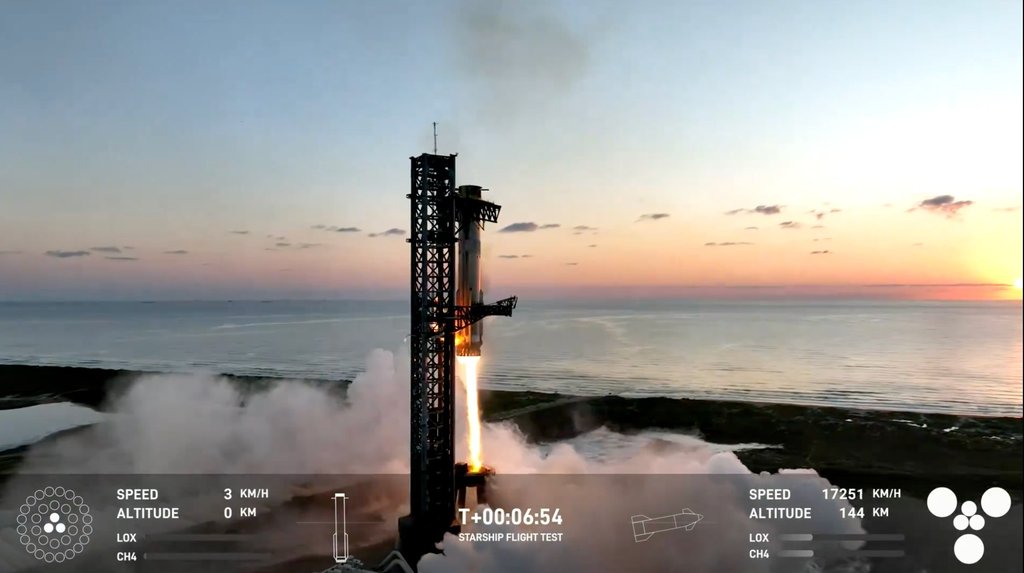 SpaceX'in Beşinci Starship Test Uçuşu Başarıyla Tamamlandı