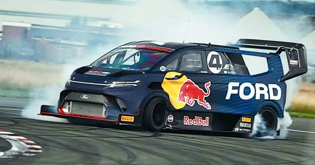 2000 hp elektrikli Ford SuperVan Top Gear'da