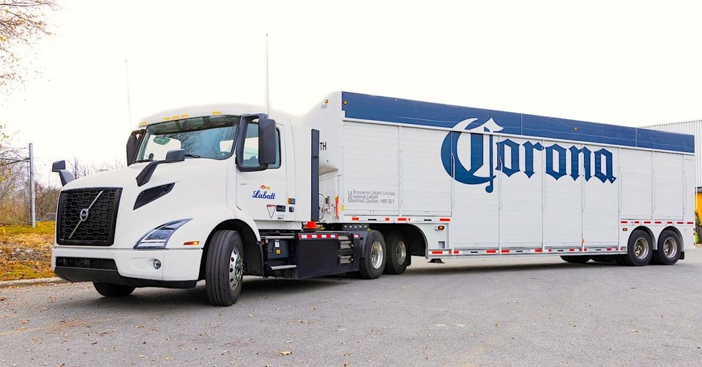 Labatt'tan Kanada'da Rekor Volvo Kamyon Siparişi