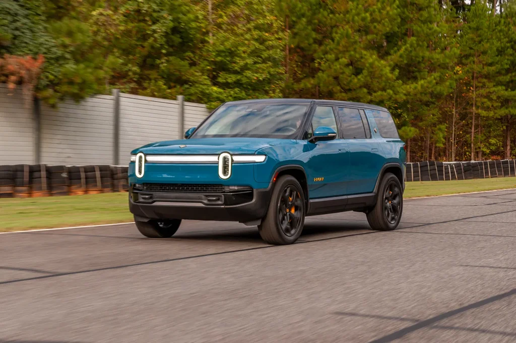 Novas funcións na actualización de Rivian