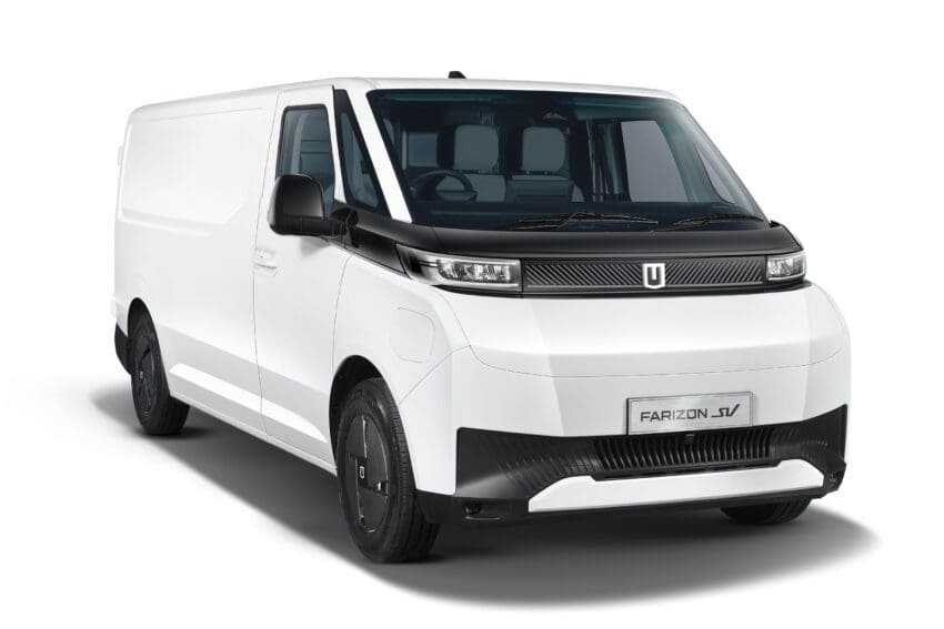 A nova furgoneta eléctrica Farizon SV de Geely