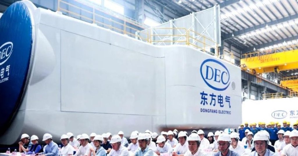 Çin 26 MW dýýewi howa turbinini tanyşdyrýar