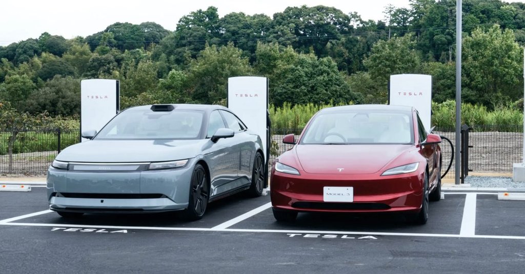 AFEELA Tesla bilan NACS ni qabul qildi