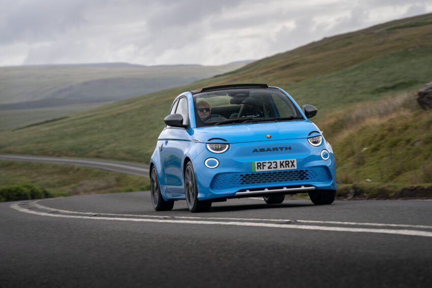 Abarth 500e Convertible: қызықты электр көлік