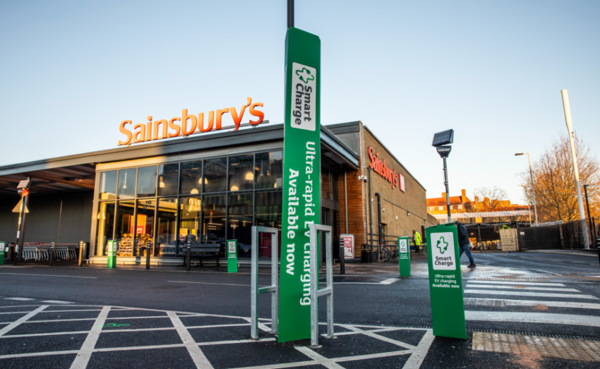 Sainsbury Smart Charge we Allstar hyzmatdaşlygy